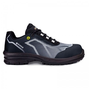 Portwest Base B0978E OREN Low Metal-Free Safety Shoes S3 ESD SRC (Black/Grey)