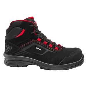Portwest Base B0983A DIONE TOP Mid Safety Shoes S3L (Black/Red)
