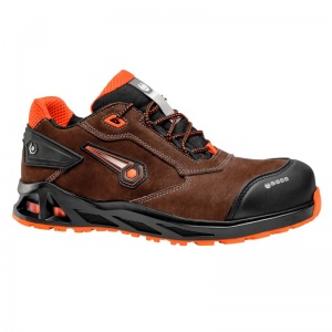 Portwest Base B1041 K-HURRY/K-BOOGIE Low Safety Shoes S3 (Brown/Orange)