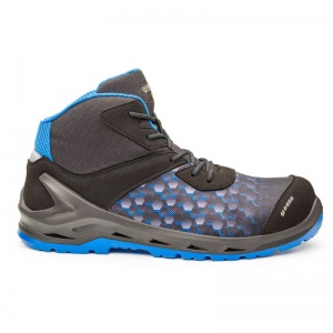 Portwest Base B1209 I-ROBOX BLUE TOP Mid Safety Boots S3 ESD SRC (Cool Grey)