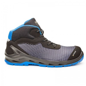 Portwest Base B1213 I-CYBER TOP Mid Safety Shoes S1P ESD SRC (Black/Blue)