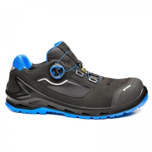 Portwest Base B1223 I-CODE Low Safety Shoes S1P ESD SRC (Black/Blue)