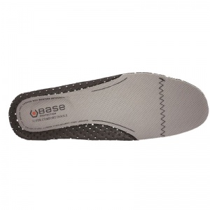 Portwest Base B6201 Super Comfort Work Insoles (Black/Grey)