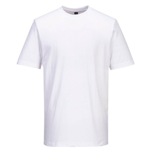 Portwest C195 Cotton MeshAir Chef's T-Shirt (White)