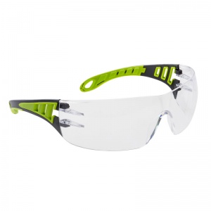 Portwest Tech Look Anti-Fog Clear Safety Glasses PS12CLR