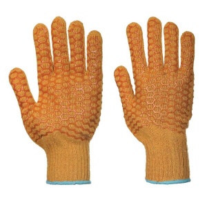 Portwest A130 Criss-Cross PVC Palm Gloves