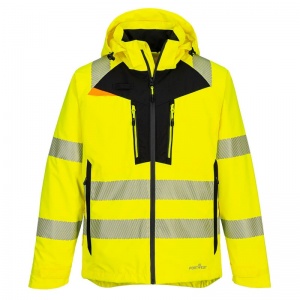 Portwest DX462 DX4 Hi-Vis 20,000mm Waterproof Jacket (Yellow)