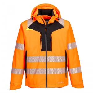 Portwest DX462 DX4 Hi-Vis 20,000mm Waterproof Jacket (Orange)