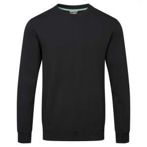Portwest EC300 Organic Cotton Recyclable Work Sweatshirt (Black)