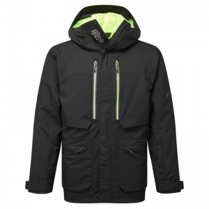 Portwest EV461 EV4 Insulated Waterproof Winter Parka Jacket (Black)