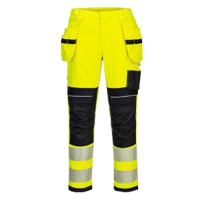 Portwest FR407 PW3 FR Hi-Vis Holster Trousers (Yellow/Black)