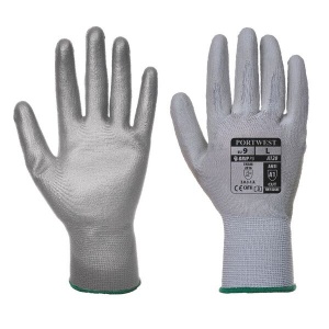 PortWest Unisex Nitrile Knitwrist Navy Various Size A300