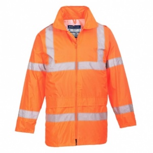 Portwest H440 Hi-Vis Orange Rain Jacket