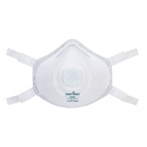 Portwest P305 FFP3 White Premium Dolomite Respirators (Pack of 5)