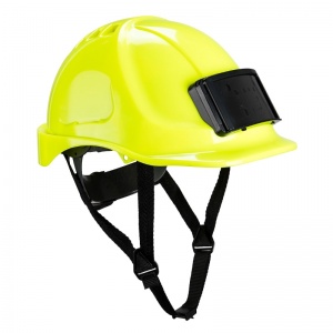 Portwest PB55 Endurance Badge Holder Helmet (Yellow)