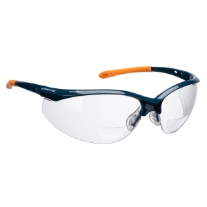 Portwest PS25 Bifocal Half-Frame Anti-Fog Clear Safety Reading Glasses