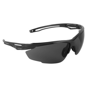 Portwest PS36 Anthracite Half-Frame Safety Glasses (Smoke)