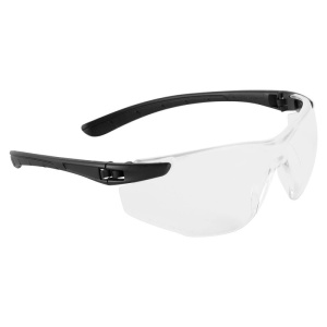 Portwest PS38 Ultra Metal-Free Wraparound Safety Glasses (Clear)