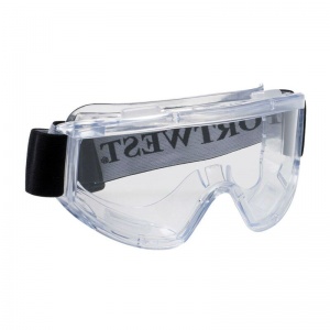 Portwest Challenger Panoramic Clear Lens Safety Goggles PW22CLR
