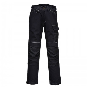 Portwest PW304 PW3 Black Lightweight Stretch Trousers