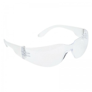 Portwest Clear Wraparound Safety Glasses PW32