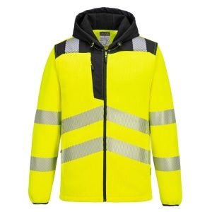 Portwest PW335 Hi-Vis Technical Fleece Jacket (Yellow/Black)