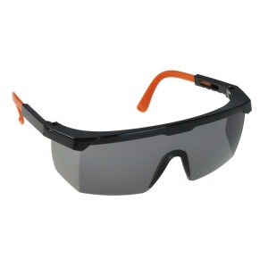 Portwest Smoke Lens Classic Panoramic Safety Glasses PW33SBO