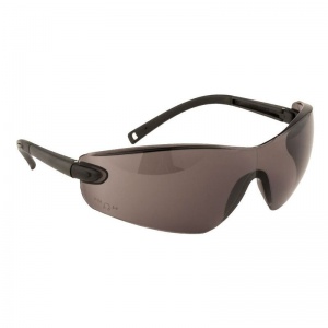 Portwest Safeguard Smoke Lens Profile Frameless Safety Glasses PW34SKR