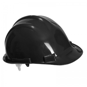 Portwest PW50 Expertbase Black Safety Helmet