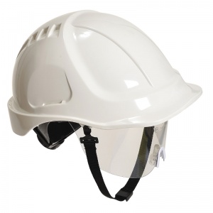 Portwest PW54 Endurance Plus Visor Helmet (White)