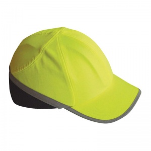 Portwest Hi-Vis Semi-Vented Long-Peak Bump Cap PW79