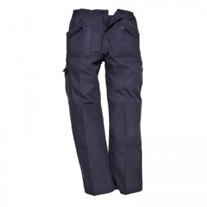 Portwest S787 Classic Action Navy Trousers with Texpel Finish