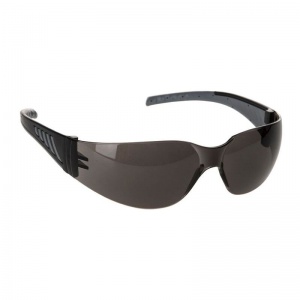 Portwest PR32SKR Smoke Wraparound Pro Safety Glasses