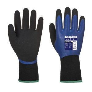 Portwest Thermal Dual Latex Brushed Acrylic Gloves AP01