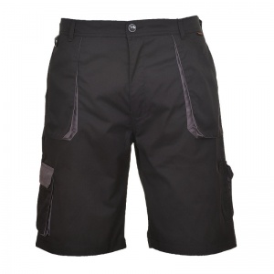 Portwest TX14 Black Texo Contrast Shorts