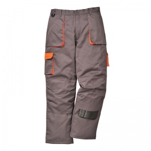Portwest TX16 Texo Grey Contrast Lined Trousers