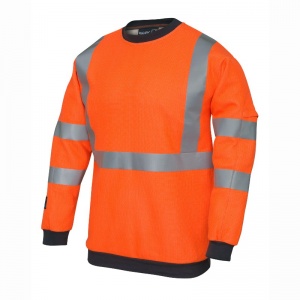 ProGARM 5648 Hi-Vis Orange Arc Flash FR Sweatshirt