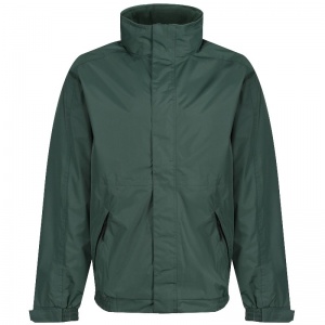 Regatta Professional Men's Dover Waterproof Fleece-Lined Bomber Jacket (Dark Green)