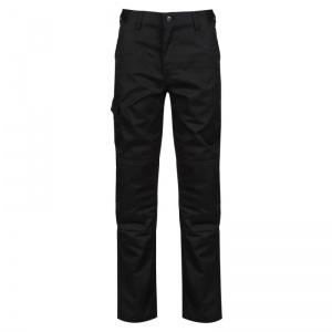 Regatta Professional Men's Pro Water-Repellent Cargo Work Trousers (Black)