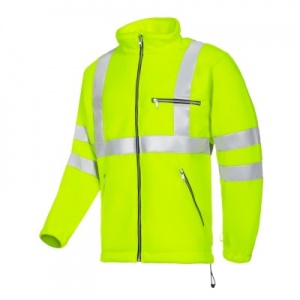 Sioen 131Z Reims Hi-Vis Yellow Fleece Jacket