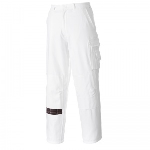 Portwest S817 White Painters Trousers