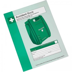 Safety First Aid Accident Book (A4)