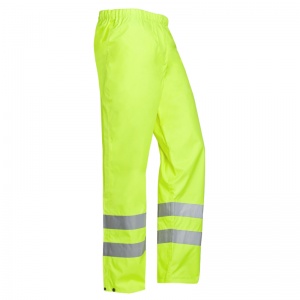 Sioen 199A Bitoray Yellow Hi-Vis Lightweight Rain Trousers