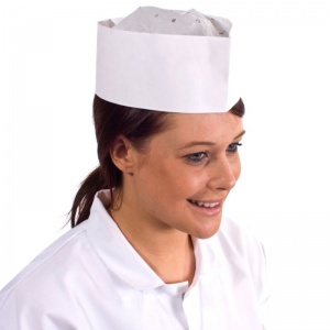 Supertouch Disposable Paper Forage Hat (Pack of 100)
