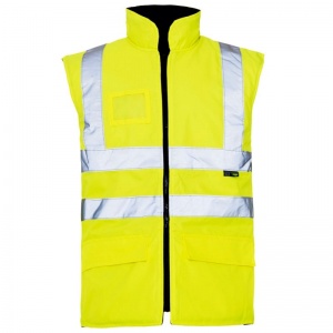 Supertouch Hi-Vis Interactive Bodywarmer (Pack of 10)