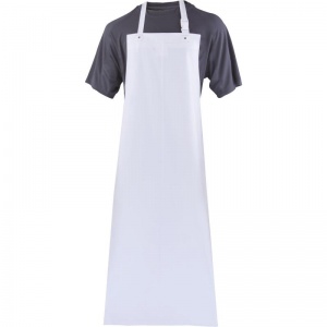 Delta Plus TABALPV White Apron with Adjustment Buckle