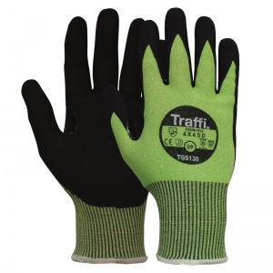 TraffiGlove TG5130 Kinetic Cut Level 5 Heat Resistant Gloves