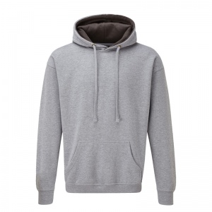 TuffStuff 177 Grey Jersey Knit Hood Lined Hendon Hoodie