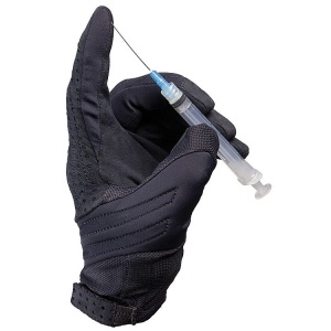 TurtleSkin Bravo Black Law Enforcement Safety Gloves