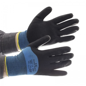 UCi Nitrilon PVC Knuckle-Coated Oil-Resistant Gloves  NCN-Flex-K